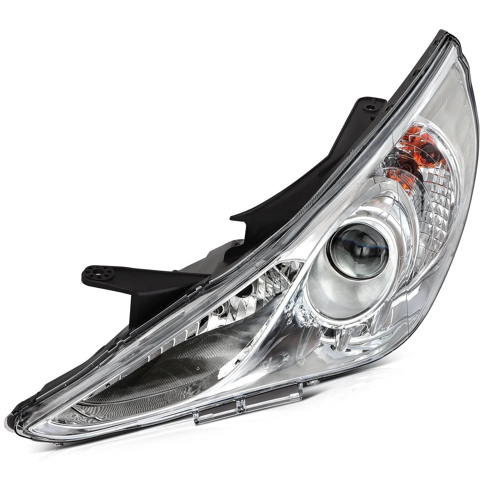 ECCPP Headlights Assembly For Hyundai Sonata 2.0L 2.4L 2011-2014 Pair Chrome 6B93BC-57 [4]