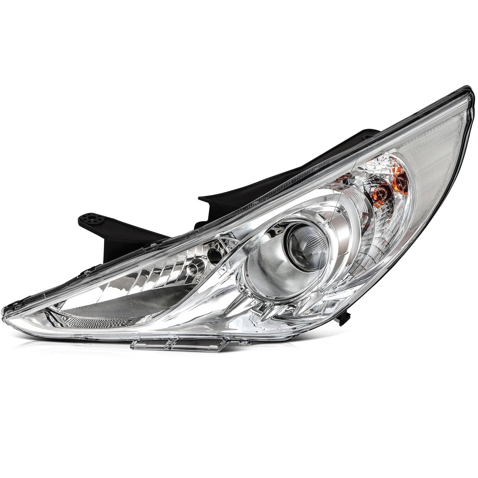 ECCPP Headlights Assembly For Hyundai Sonata 2.0L 2.4L 2011-2014 Pair Chrome 6B93BC-57 [7]