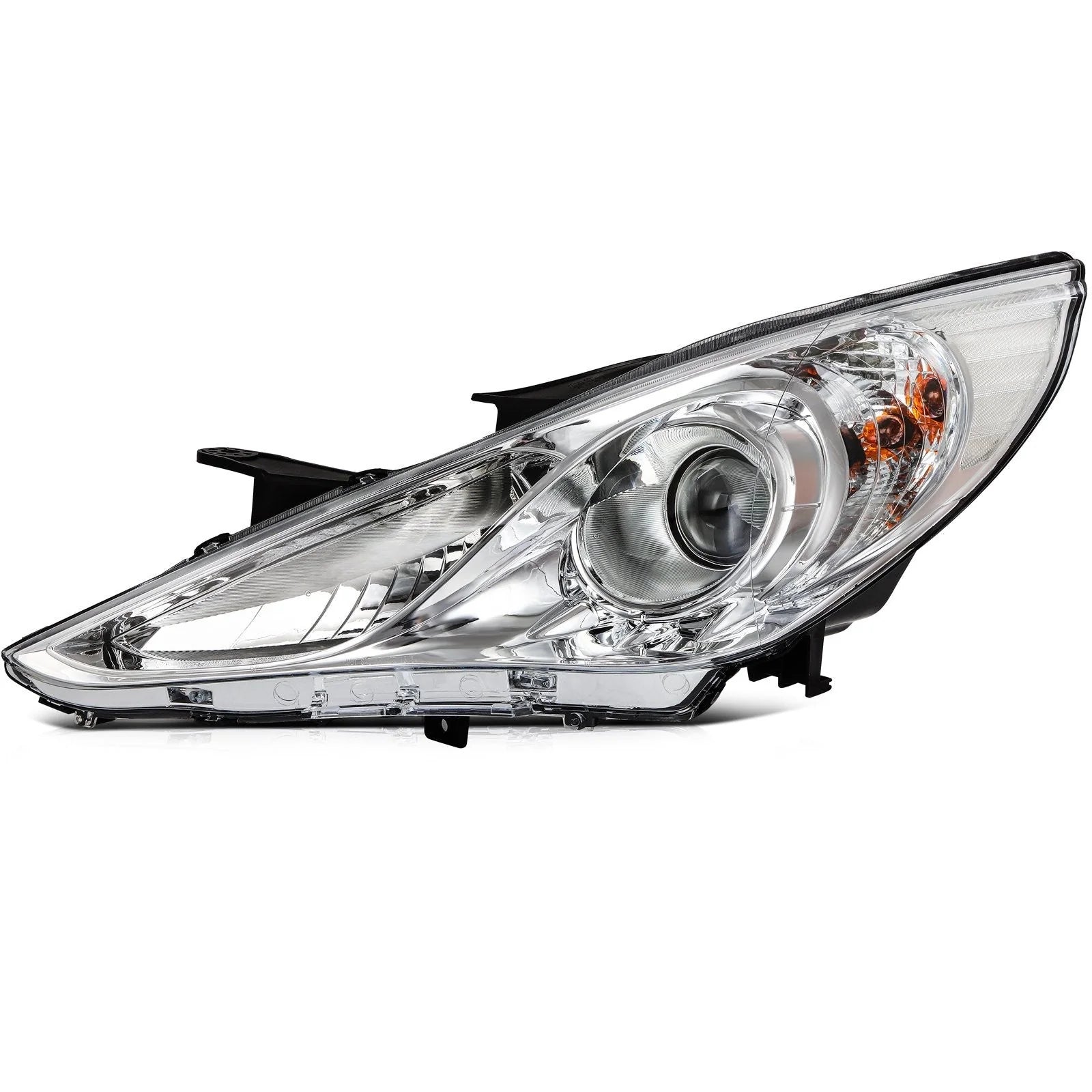 ECCPP Headlights Assembly For Hyundai Sonata 2.0L 2.4L 2011-2014 Pair Chrome 6B93BC-57 [8]
