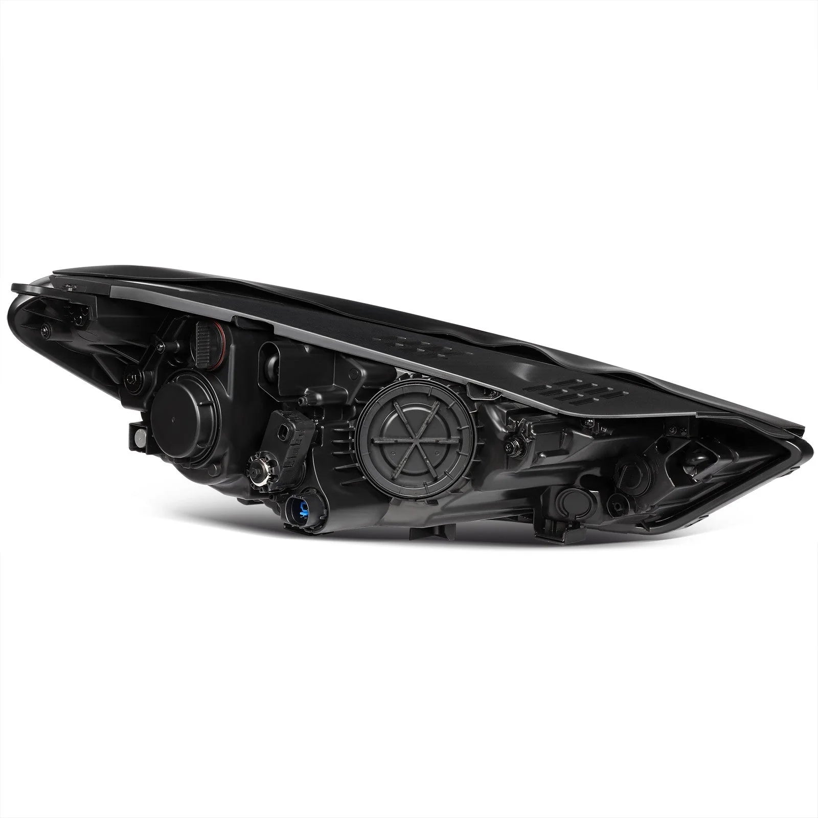 ECCPP Headlights Assembly For Hyundai Tucson 2016-2018 Pair Kit Black Amber 6B93BC-57 [6]