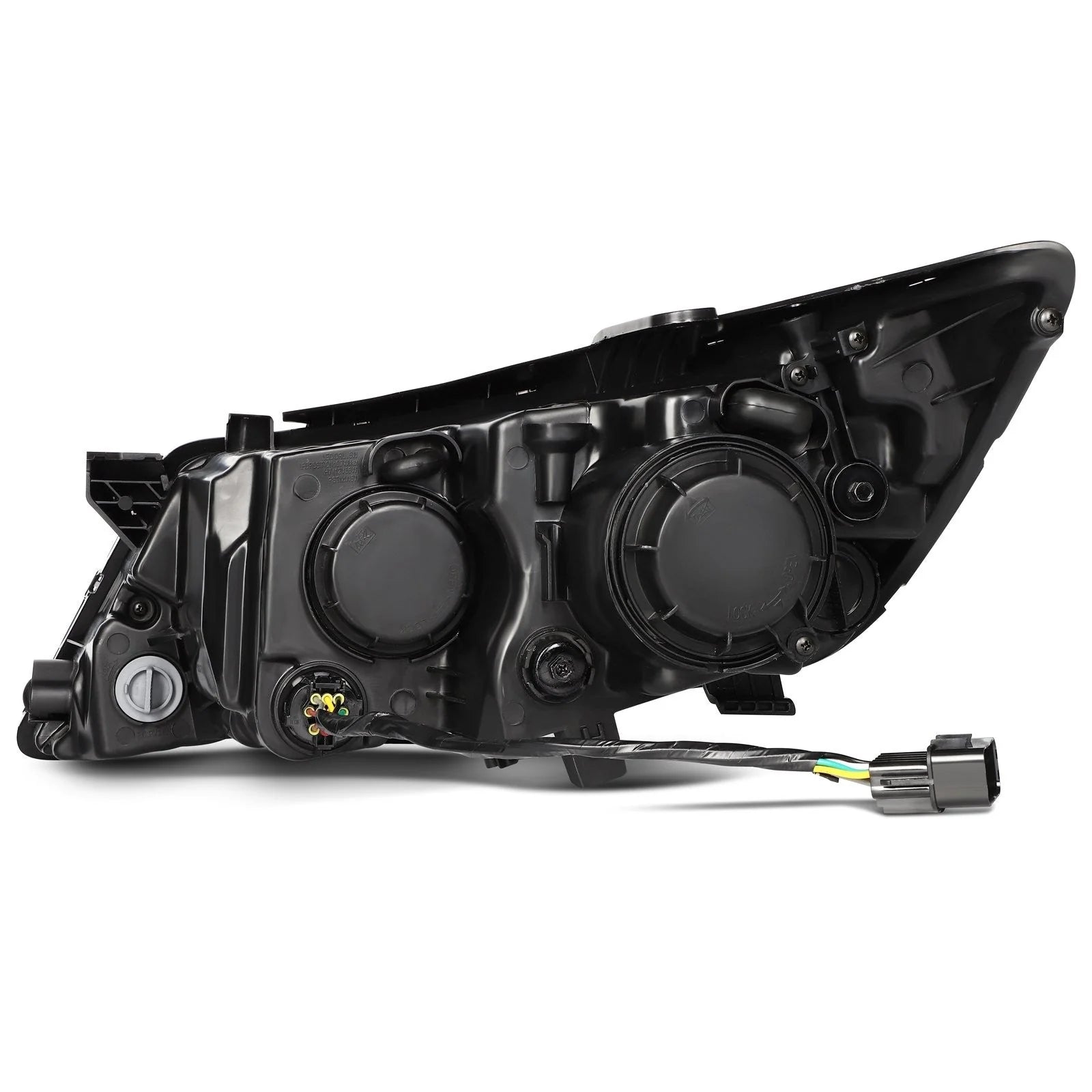 ECCPP Headlights Assembly For Kia Optima 2.0L 2.4L 2014-2015 Pair Black Amber KOEEP [8]