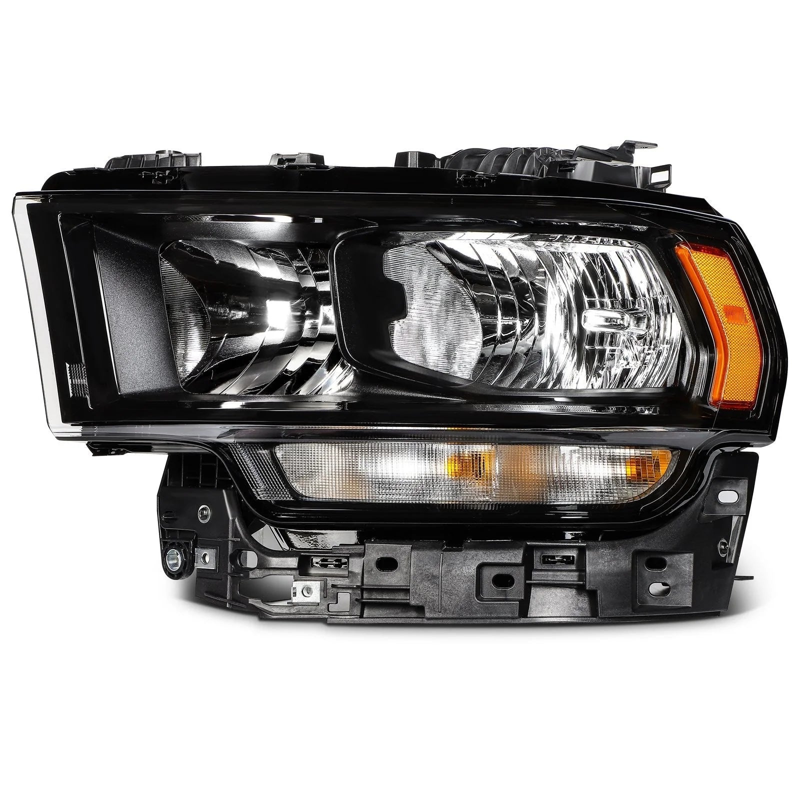 ECCPP Headlights Assembly For Ram 2500 3500 5.7L 6.4L 6.7L 2019-2024 Pair Black KOEEP [5]