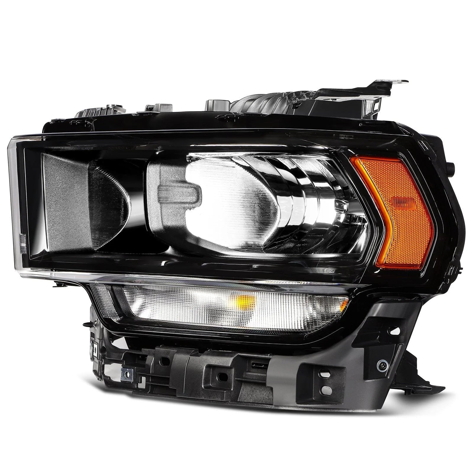 ECCPP Headlights Assembly For Ram 2500 3500 5.7L 6.4L 6.7L 2019-2024 Pair Black KOEEP [8]