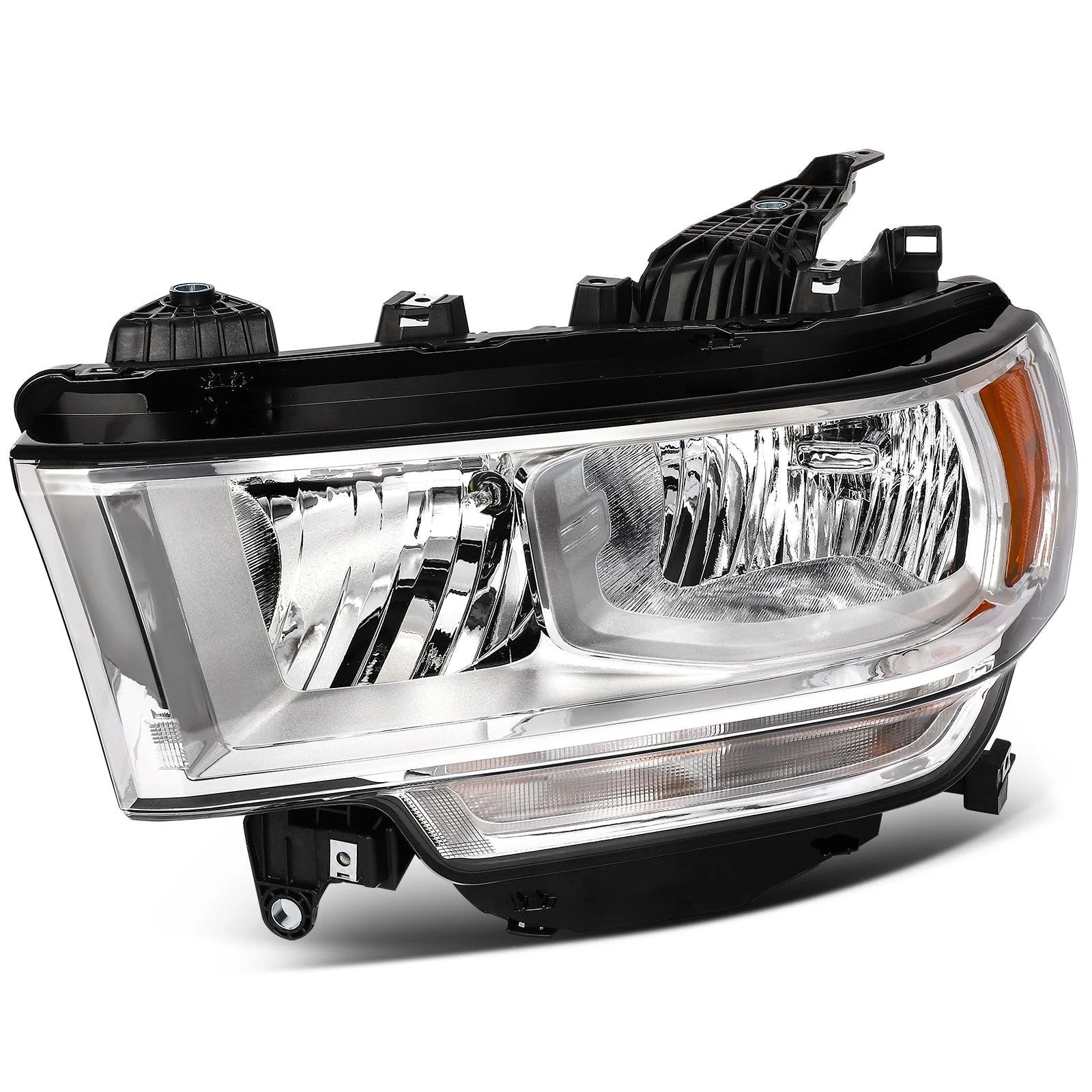 ECCPP Headlights Assembly For Ram 2500 3500 5.7L 6.4L 6.7L 2019-2024 Pair Chrome KOEEP [4]