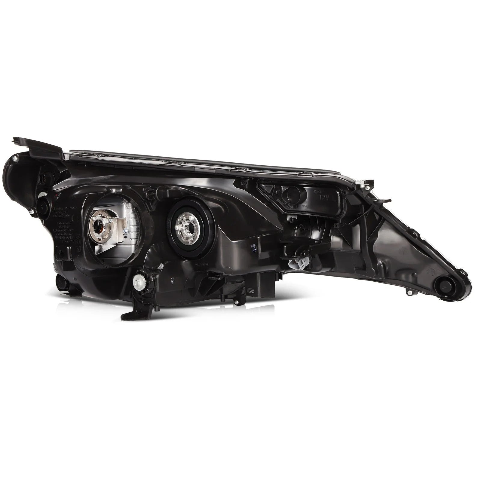 ECCPP Headlights Assembly For Toyota RAV4 2.5L 2013-2015 Pair Kit Black Amber KOEEP [11]