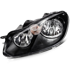 ECCPP Headlights Assembly For Volkswagen Golf Jetta GTI 2010-2014 Pair Kit Black 6B93BC-57 [4]