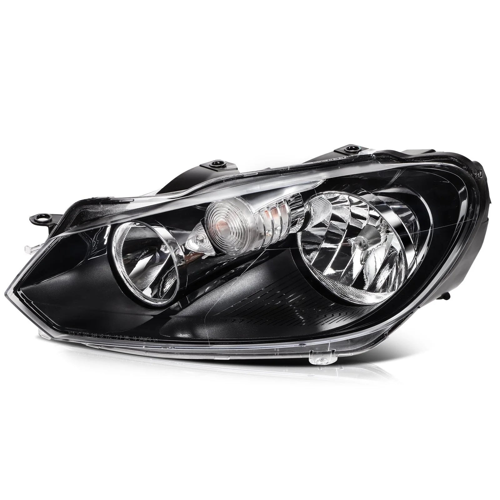 ECCPP Headlights Assembly For Volkswagen Golf Jetta GTI 2010-2014 Pair Kit Black 6B93BC-57 [5]