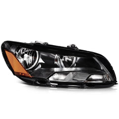 ECCPP Headlights Assembly For Volkswagen Passat 2012-2015 Pair Kit Black Amber 6B93BC-57 [4]