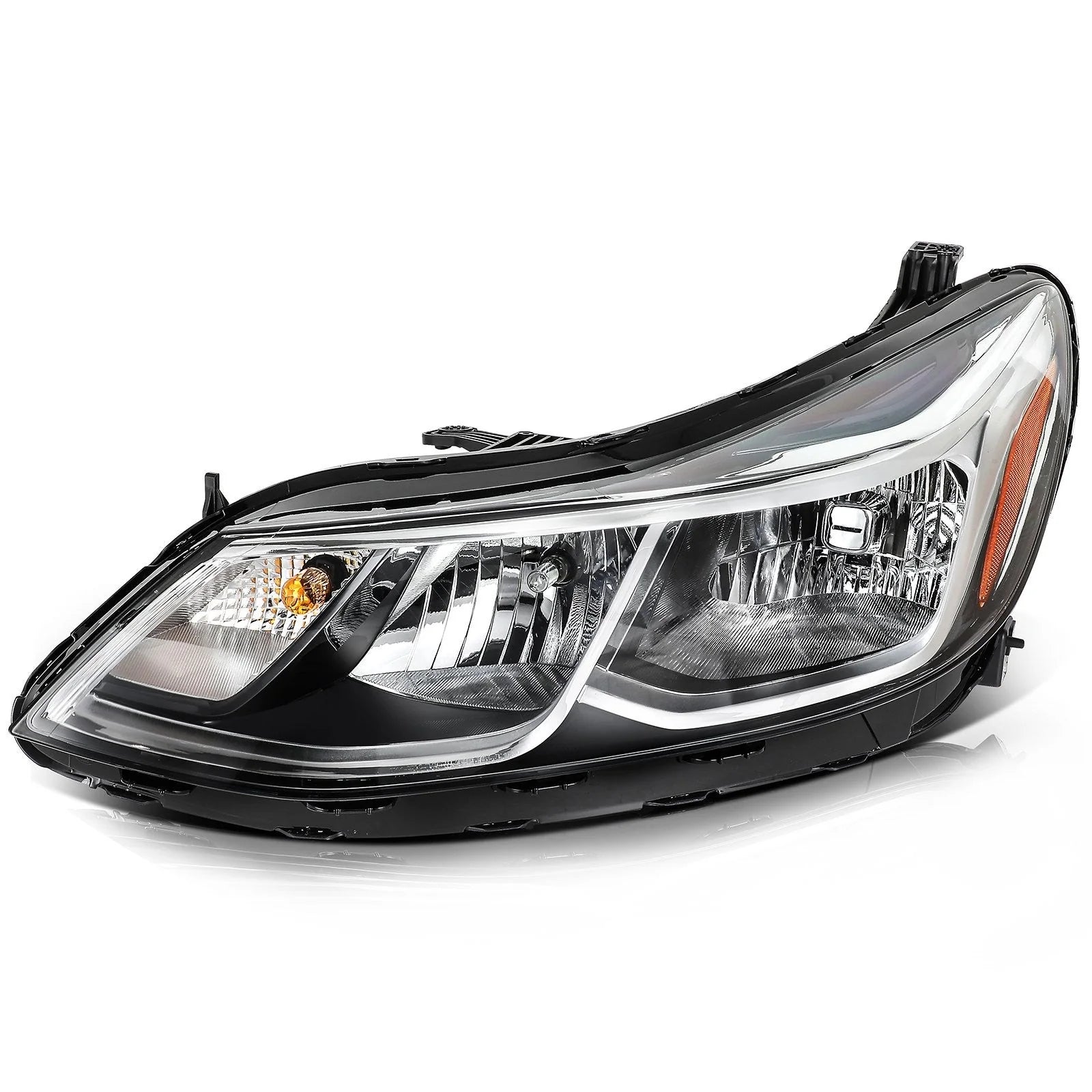 ECCPP Headlights For Chevrolet Cruze 1.4L 1.6L 1.8L 2016-2019 Pair Chrome Amber 6B93BC-57 [5]