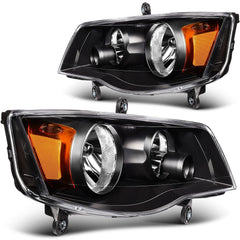 ECCPP Headlights For Chrysler Town & Country Dodge Grand Caravan 2008-2020 Pair 6B93BC-57 [2]
