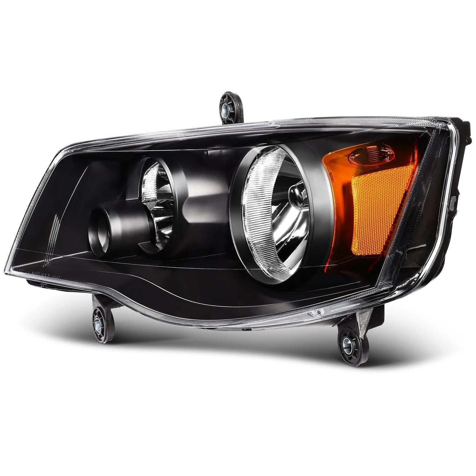 ECCPP Headlights For Chrysler Town & Country Dodge Grand Caravan 2008-2020 Pair 6B93BC-57 [6]