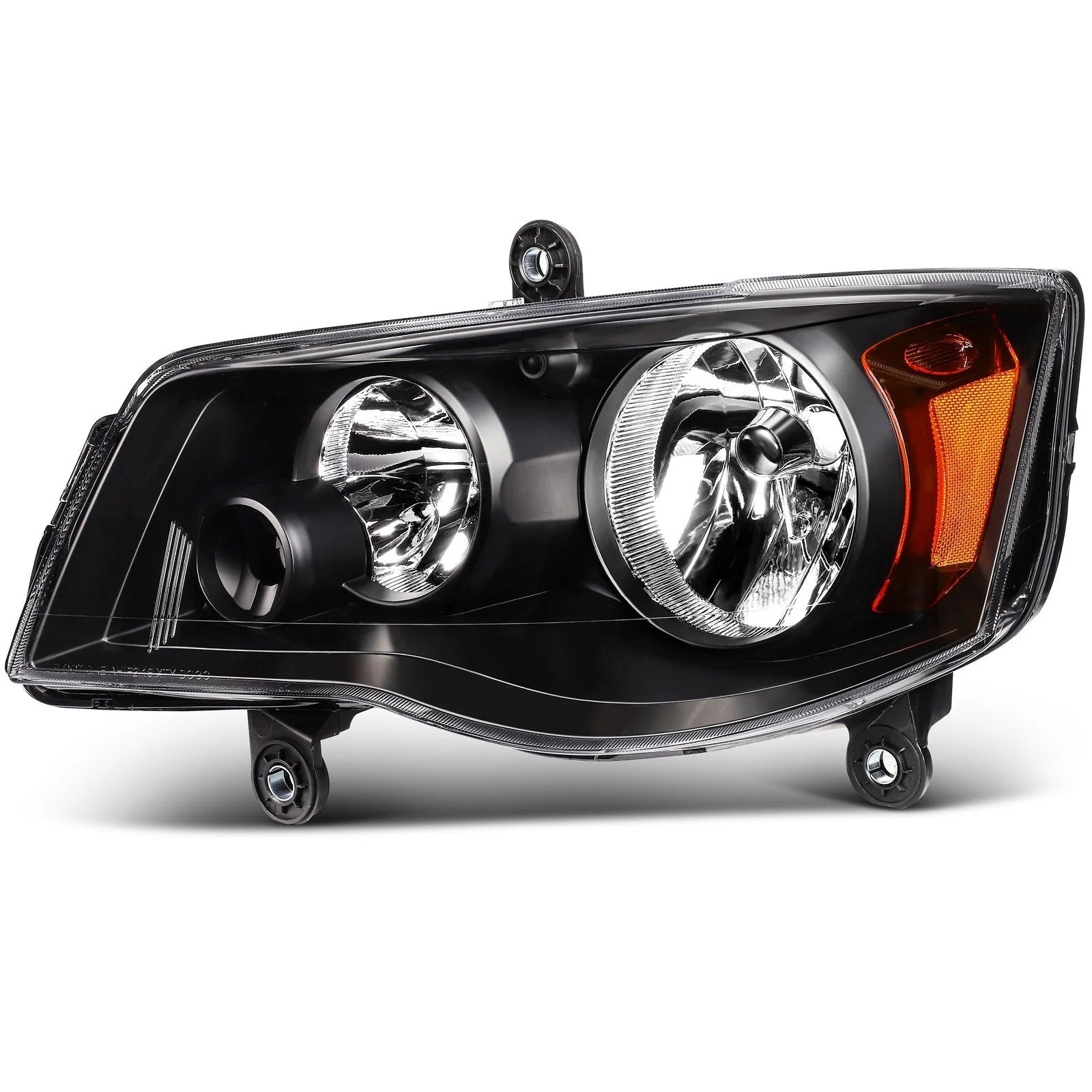ECCPP Headlights For Chrysler Town & Country Dodge Grand Caravan 2008-2020 Pair 6B93BC-57 [7]