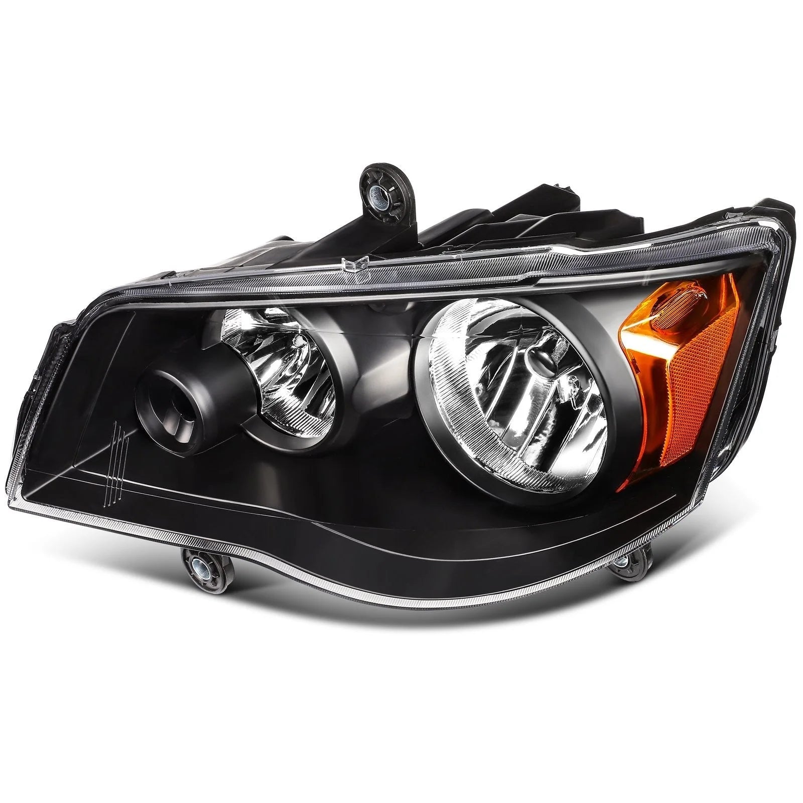 ECCPP Headlights For Chrysler Town & Country Dodge Grand Caravan 2008-2020 Pair 6B93BC-57 [8]