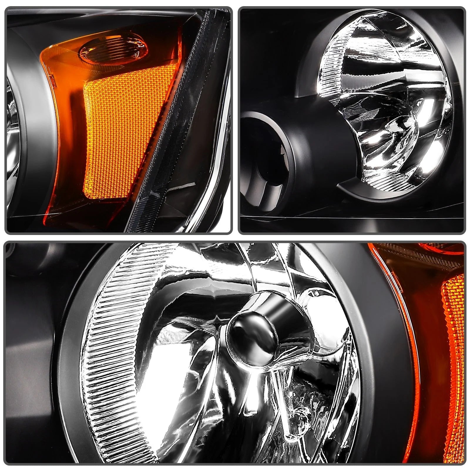 ECCPP Headlights For Chrysler Town & Country Dodge Grand Caravan 2008-2020 Pair 6B93BC-57 [9]