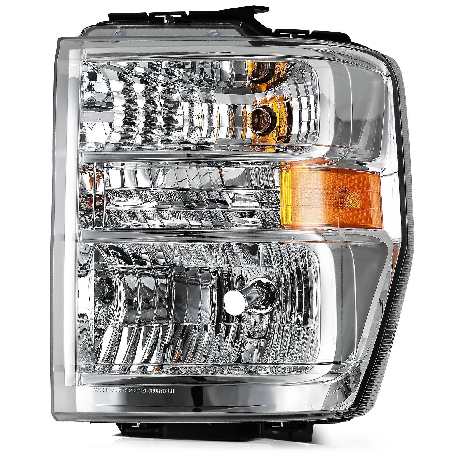 ECCPP Headlights For For Ford E-150 E-250 E-350 E-450 2008-2014 Pair Chrome 6B93BC-57 [2]