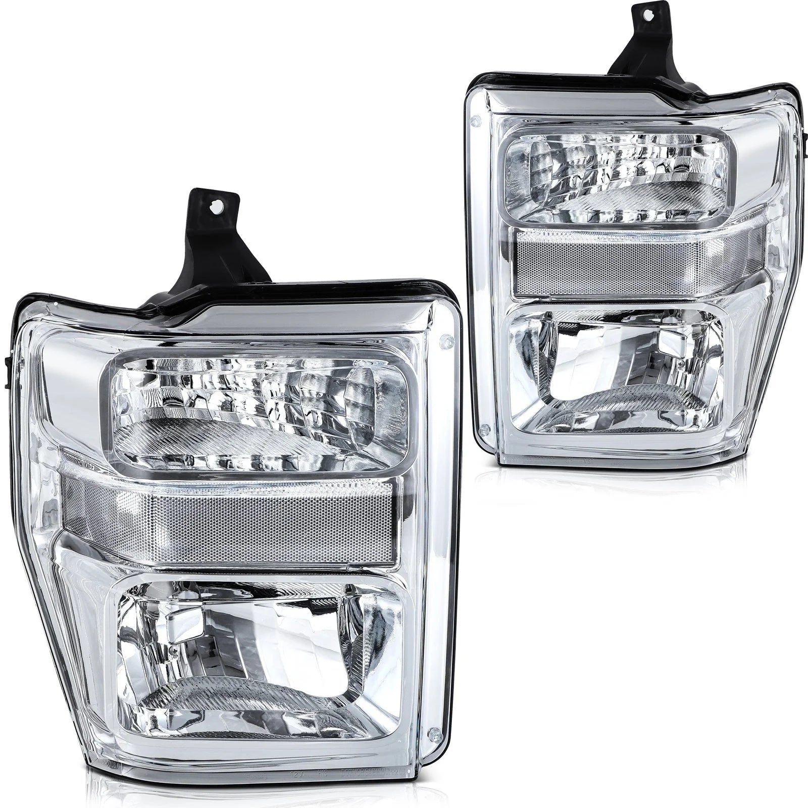 ECCPP Headlights For Ford F-250 F-350 F-450 F-550 Super Duty 2008-2010 Pair 6B93BC-57 [1]