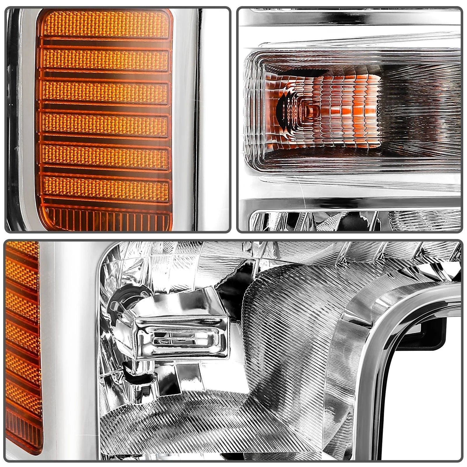ECCPP Headlights For Ford F-250 F-350 Super Duty 6.2L 6.3L 7.3L 2020-2022 Pair 6B93BC-57 [9]