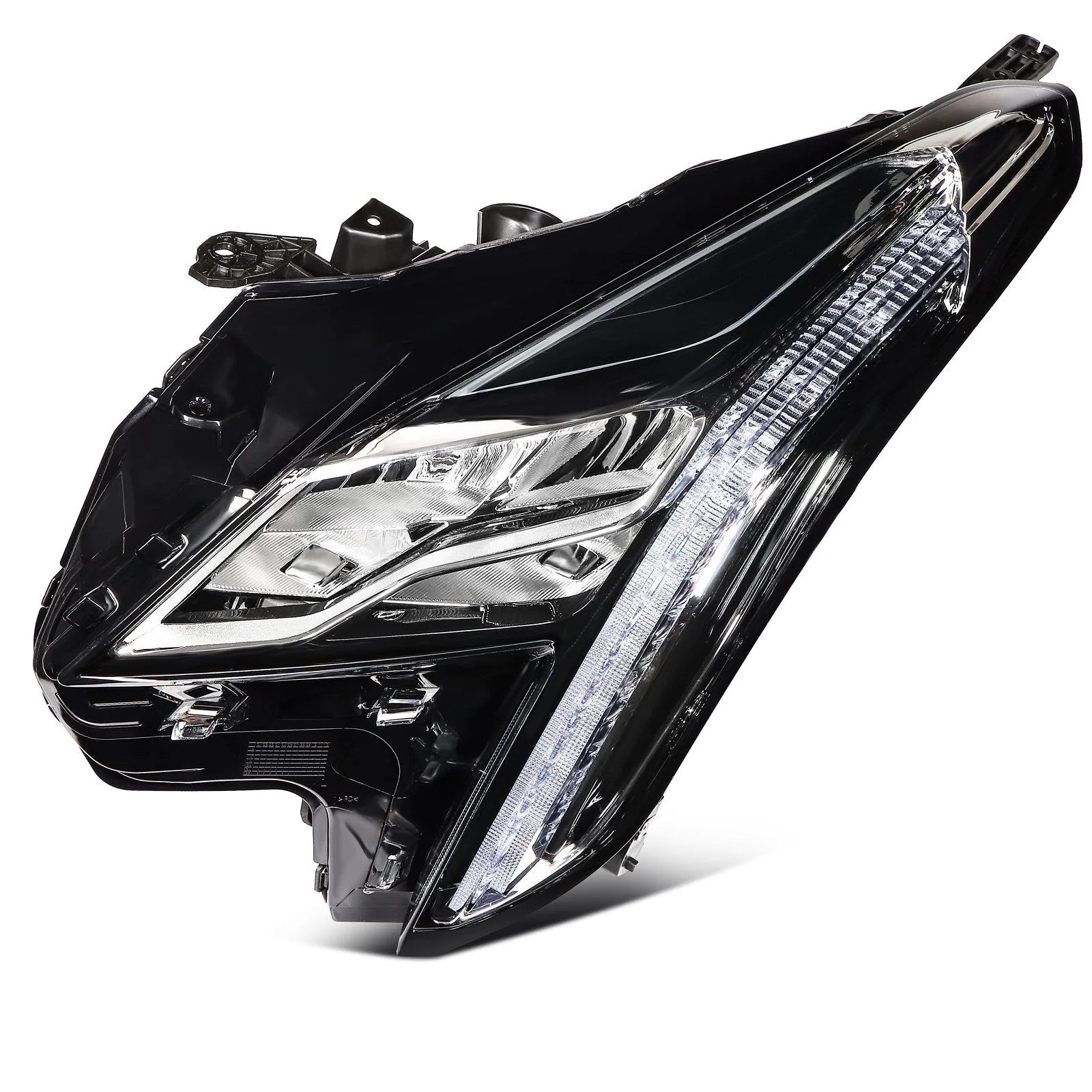 ECCPP LED Headlight Assembly For Cadillac XTS 3.6L 2018-2019 Left Side Black 6B93BC-57 [2]