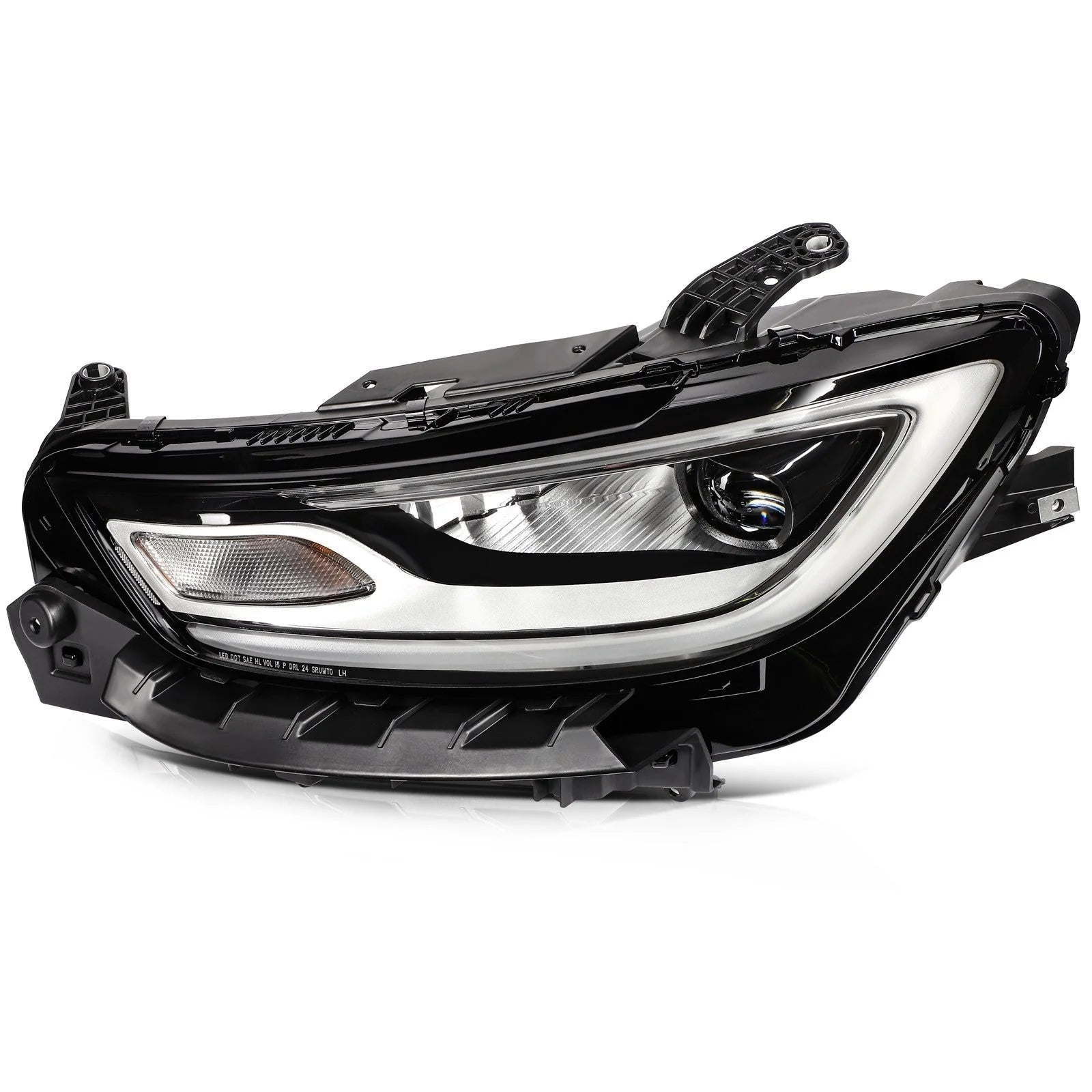 ECCPP LED Headlight Assembly For Chrysler Pacifica 3.6L 2021-2024 Left Side 6B93BC-57 [4]