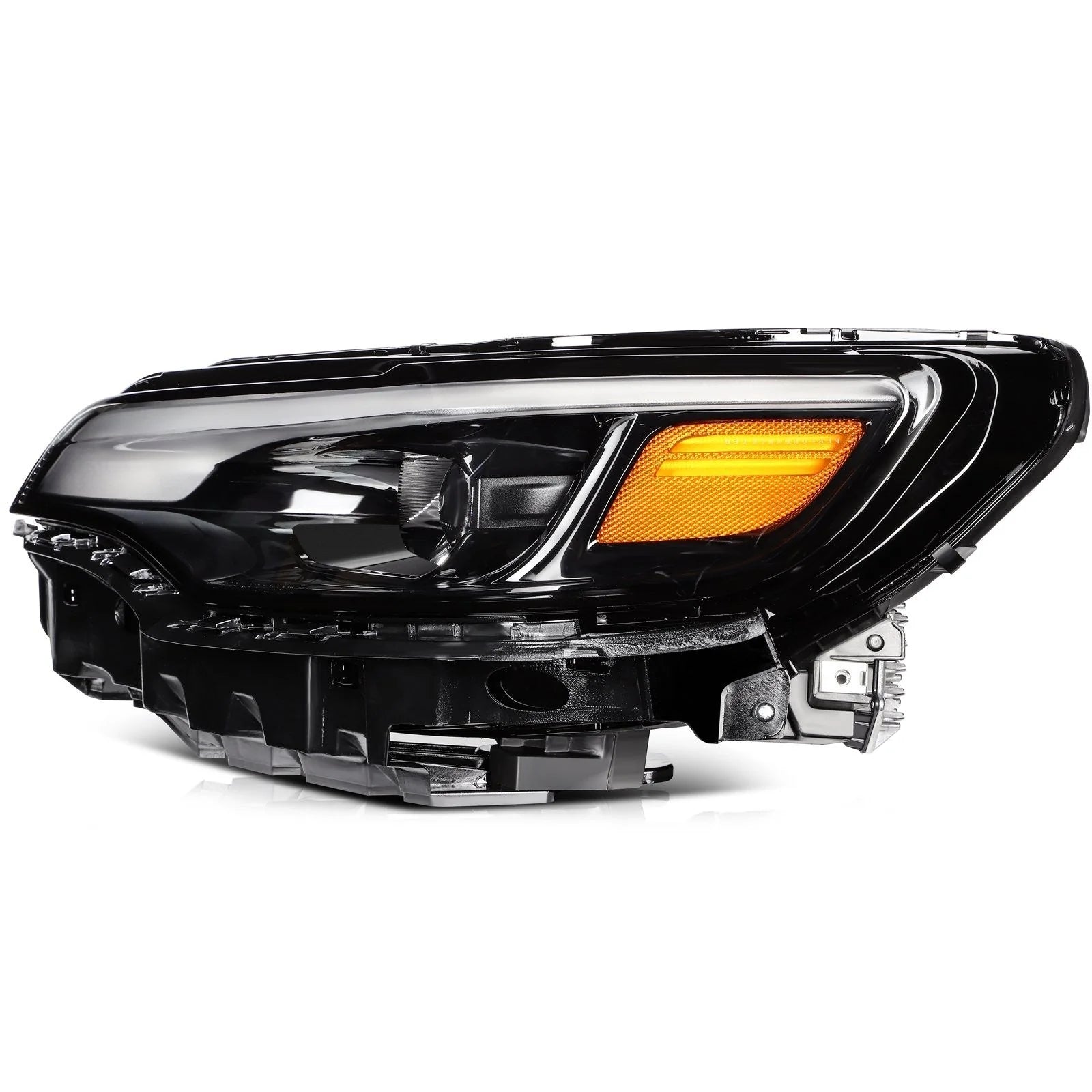 ECCPP LED Headlight Assembly For Jeep Cherokee 2019-2021 Driver Left Side Black KOEEP [9]