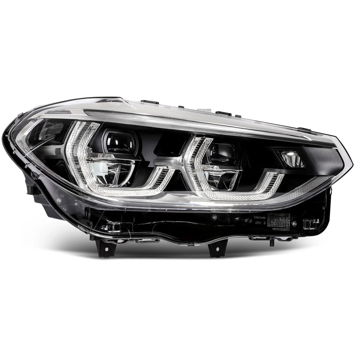 ECCPP LED Headlight For BMW X3 X4 2.0L 3.0L 2018-2021 Passenger Right Side Black 6B93BC-57 [1]