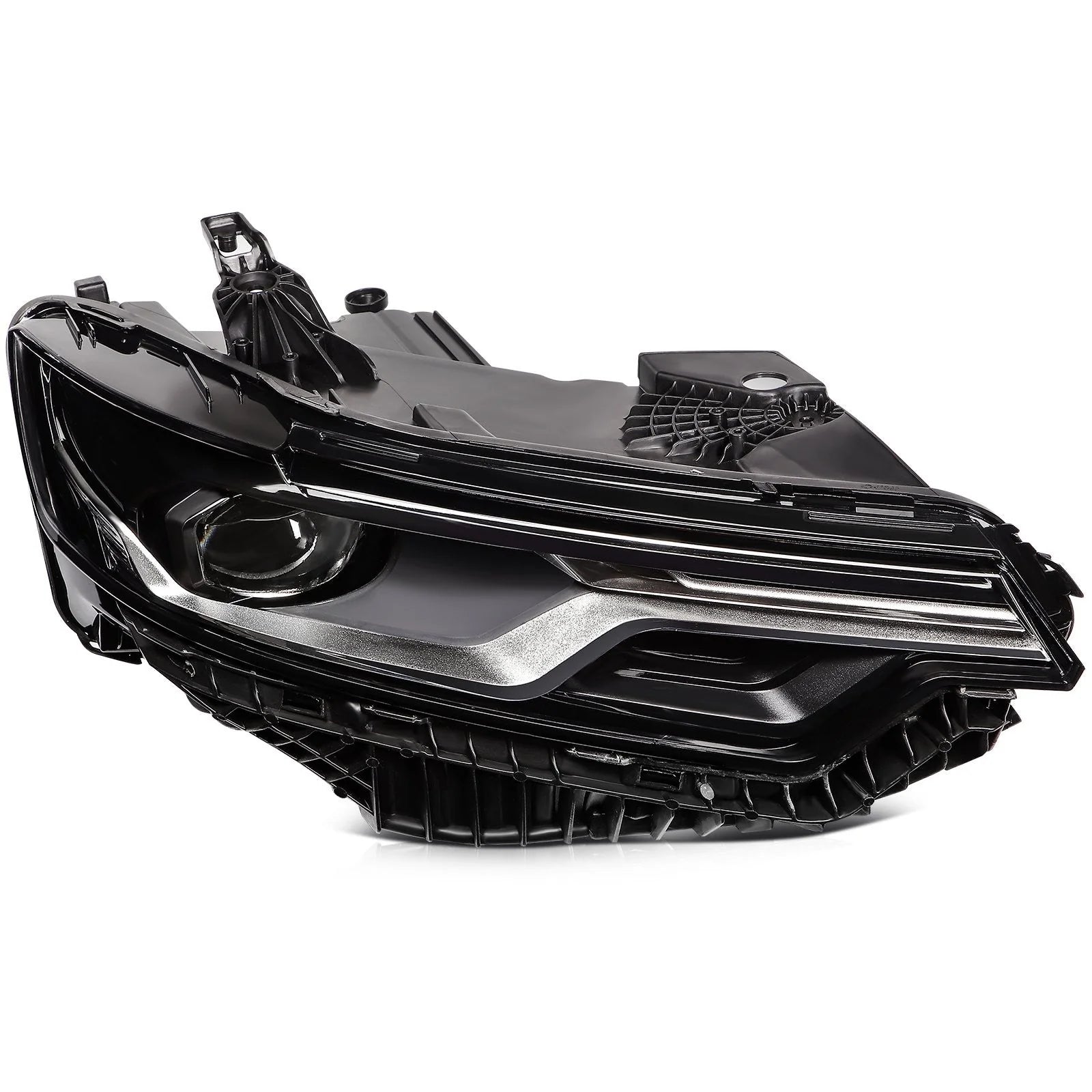 ECCPP LED Headlight For Cadillac XT6 2.0L 3.6L 2020-2023 PassengerSide Black 6B93BC-57 [3]