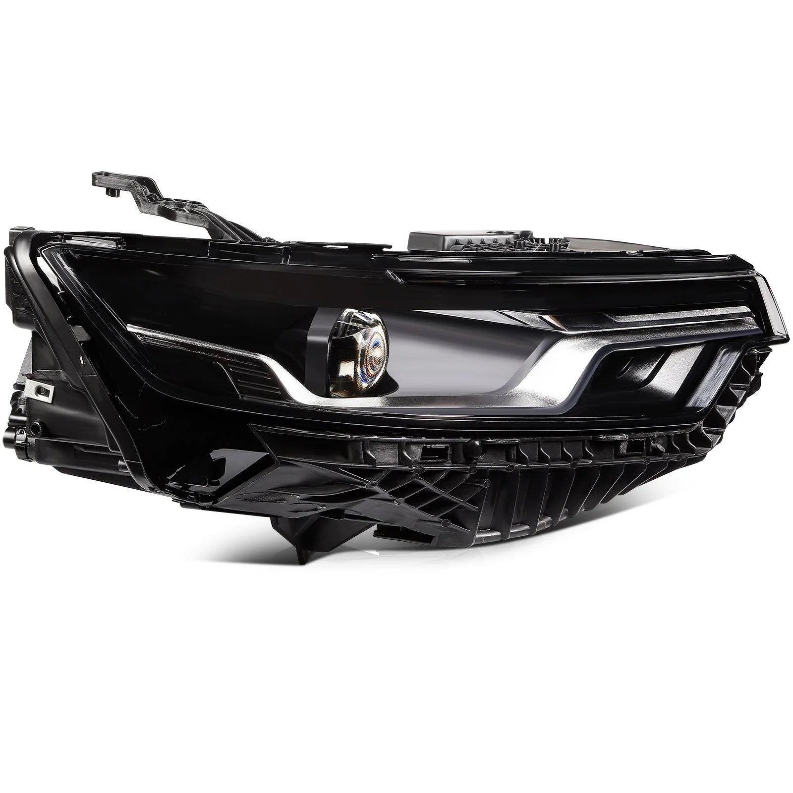 ECCPP LED Headlight For Cadillac XT6 2.0L 3.6L 2020-2023 PassengerSide Black 6B93BC-57 [4]