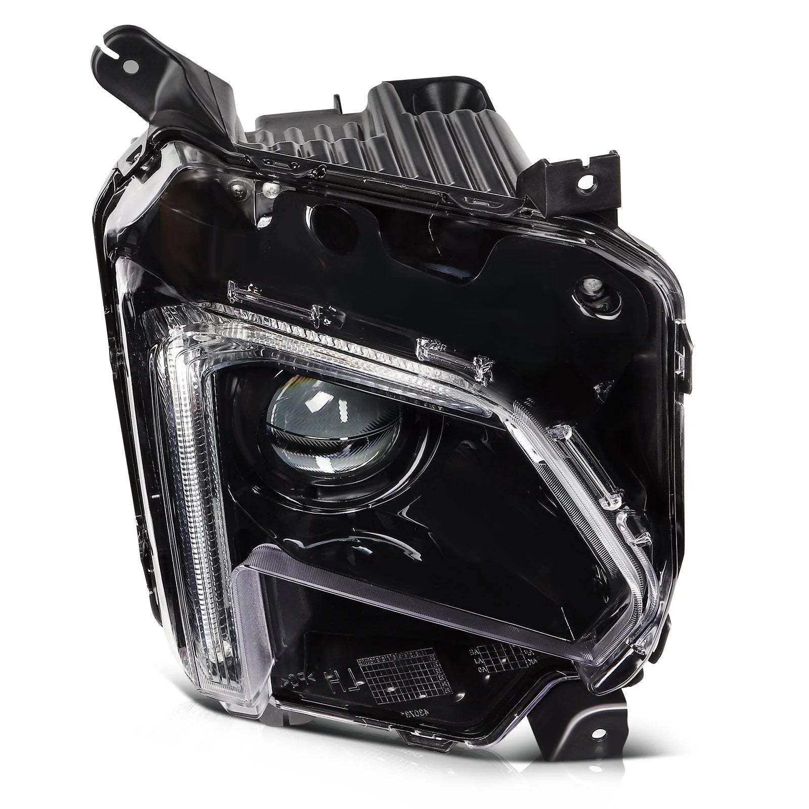 ECCPP LED Headlight For Chevrolet Traverse 3.6L 2022-2023 PassengerSide Black 6B93BC-57 [3]