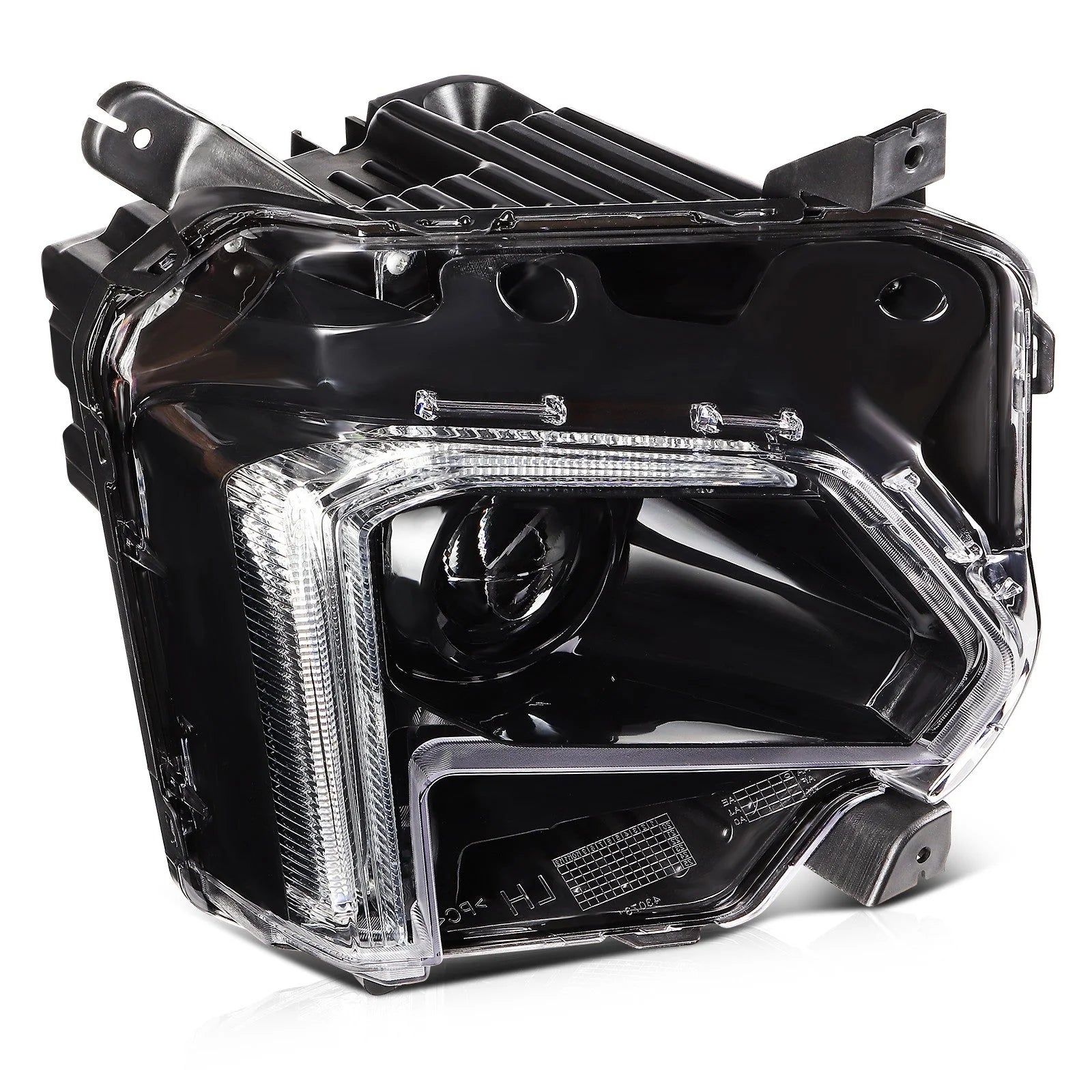 ECCPP LED Headlight For Chevrolet Traverse 3.6L 2022-2023 PassengerSide Black 6B93BC-57 [4]