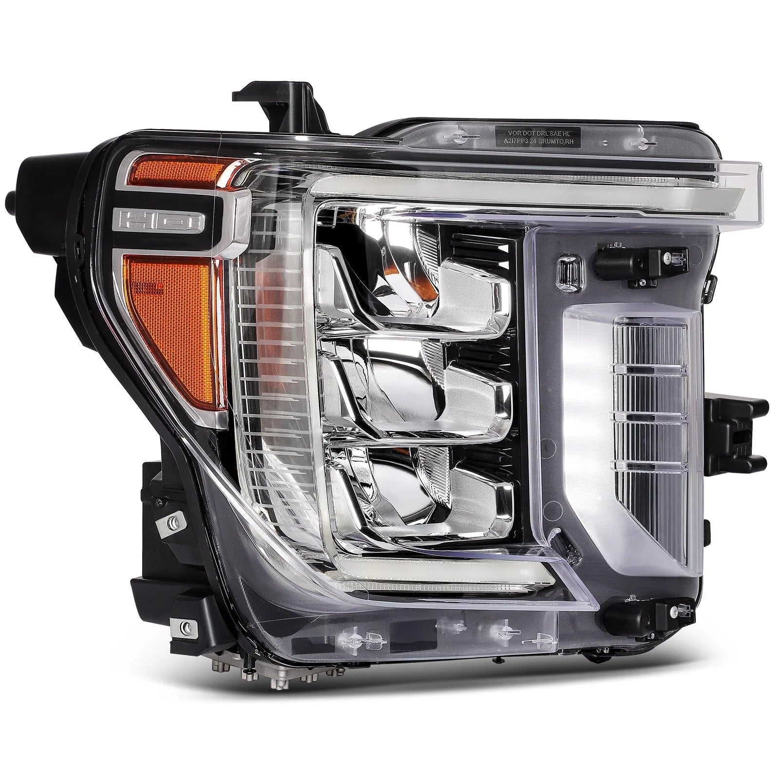 ECCPP LED Headlight For GMC Sierra 2500HD 3500HD 6.6L 2020-2023 Right Side Black 6B93BC-57 [1]
