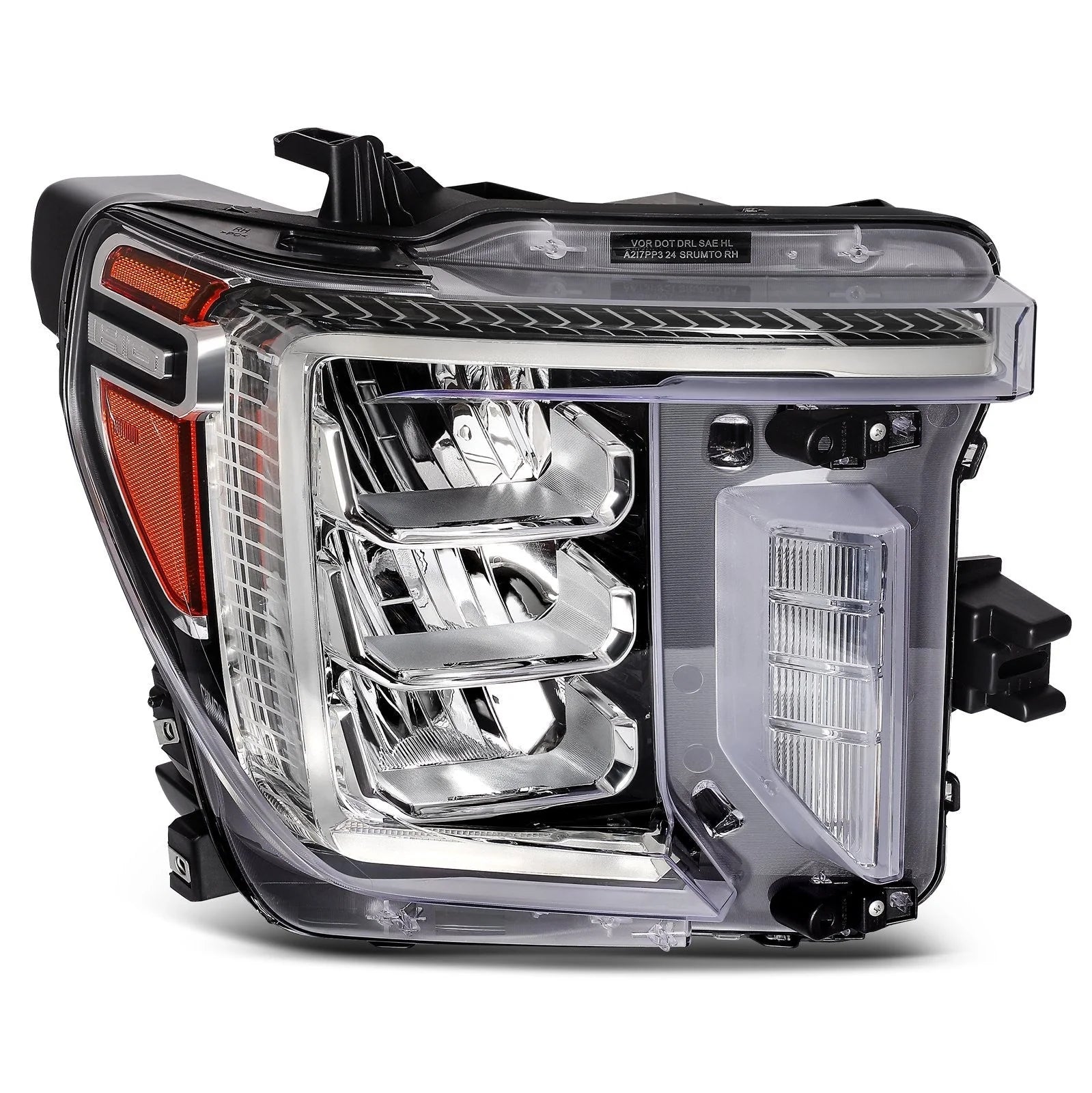 ECCPP LED Headlight For GMC Sierra 2500HD 3500HD 6.6L 2020-2023 Right Side Black 6B93BC-57 [3]