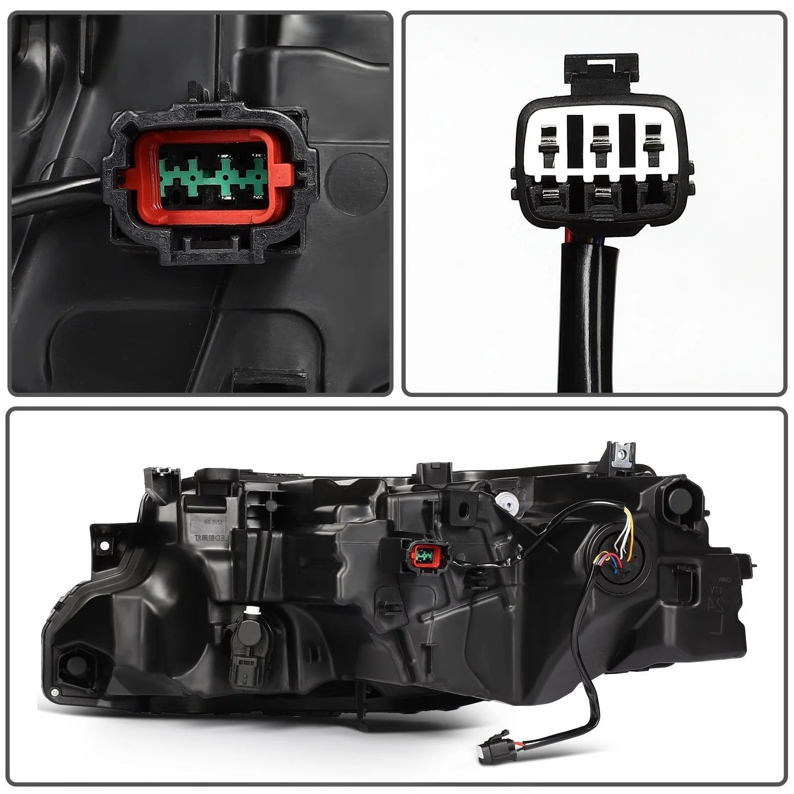 ECCPP LED Headlight For Nissan For Rogue SL SV 1.5L 2.5L 2021-2023 Right Side 6B93BC-57 [8]