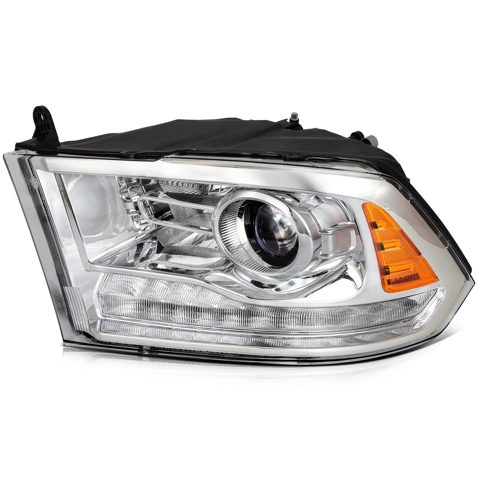 ECCPP LED Headlights Assembly For Dodge Ram 1500 2500 3500 2009-2018 Pair Chrome 6B93BC-57 [4]