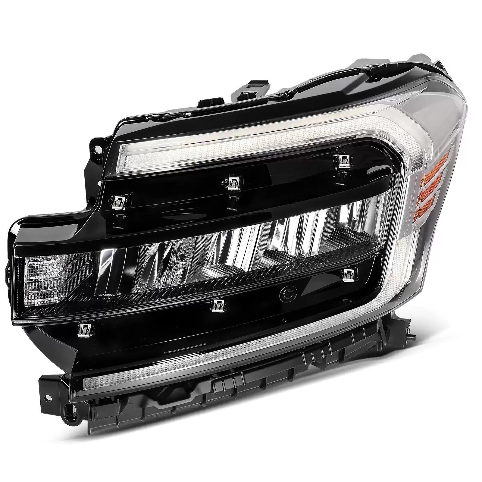 ECCPP LED Headlights Assembly For Ford Expedition 3.5L 2022-2024 Pair Kit Chrome 6B93BC-57 [4]