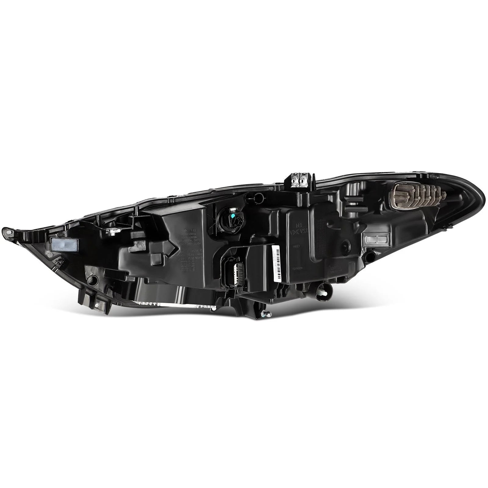 ECCPP LED Headlights Assembly For Ford Fusion 2017-2020 Pair Kit Black Amber KOEEP [6]