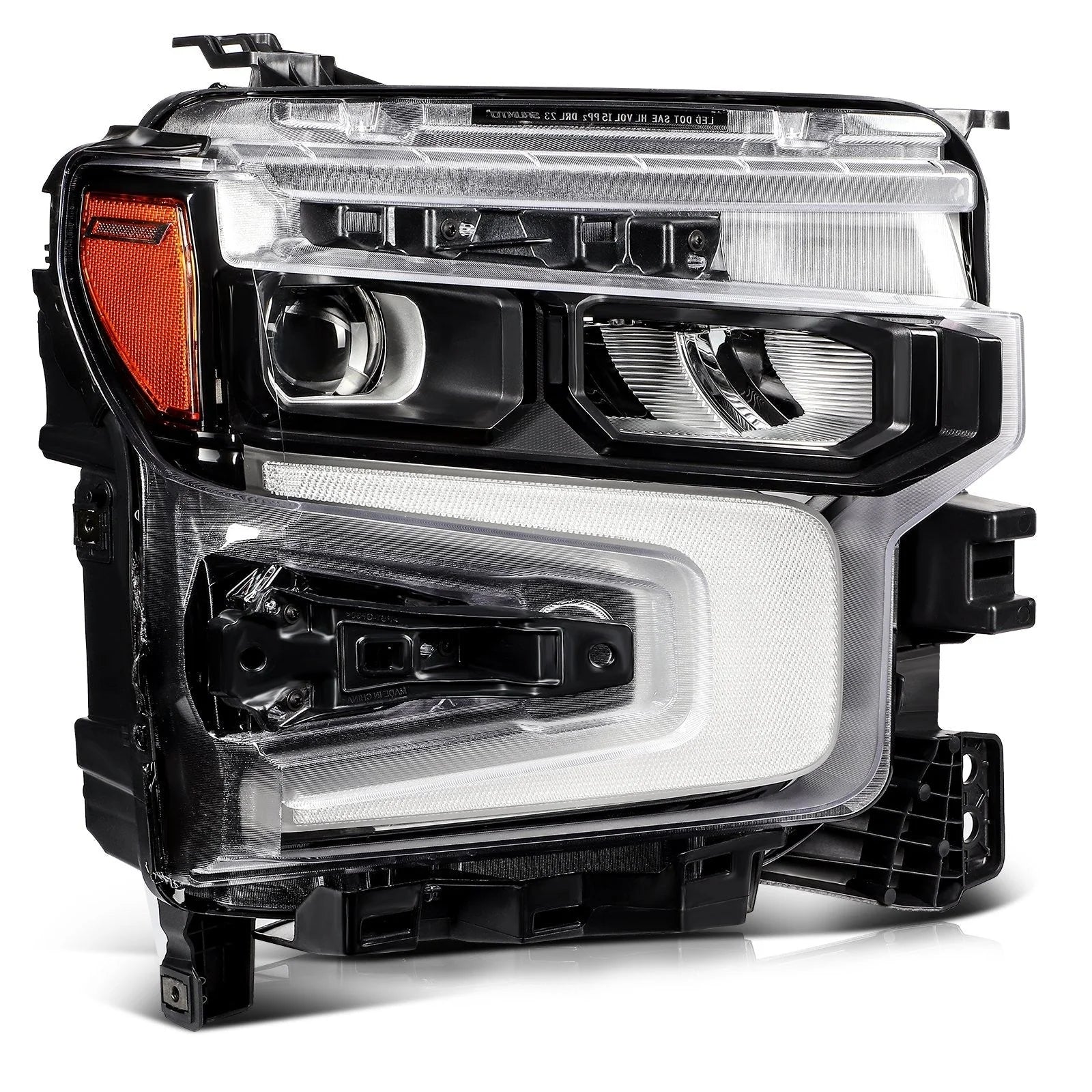 ECCPP LED Headlights For Chevrolet Silverado 1500 LT RST 2022-2024 Pair Black KOEEP [5]