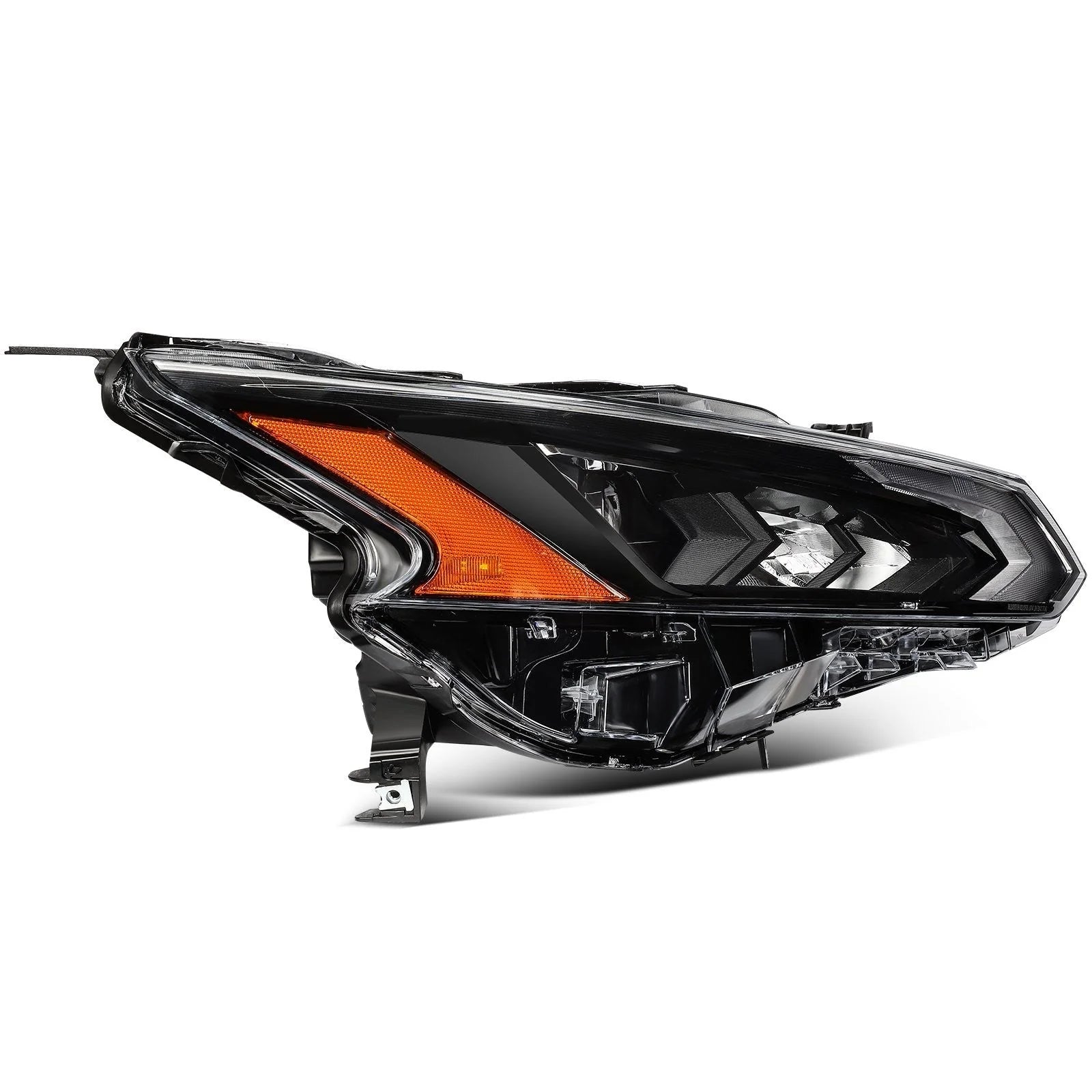 ECCPP LED Headlights For Nissan For Altima 2.0L 2.5L 2023-2024 Pair Black Amber 6B93BC-57 [6]