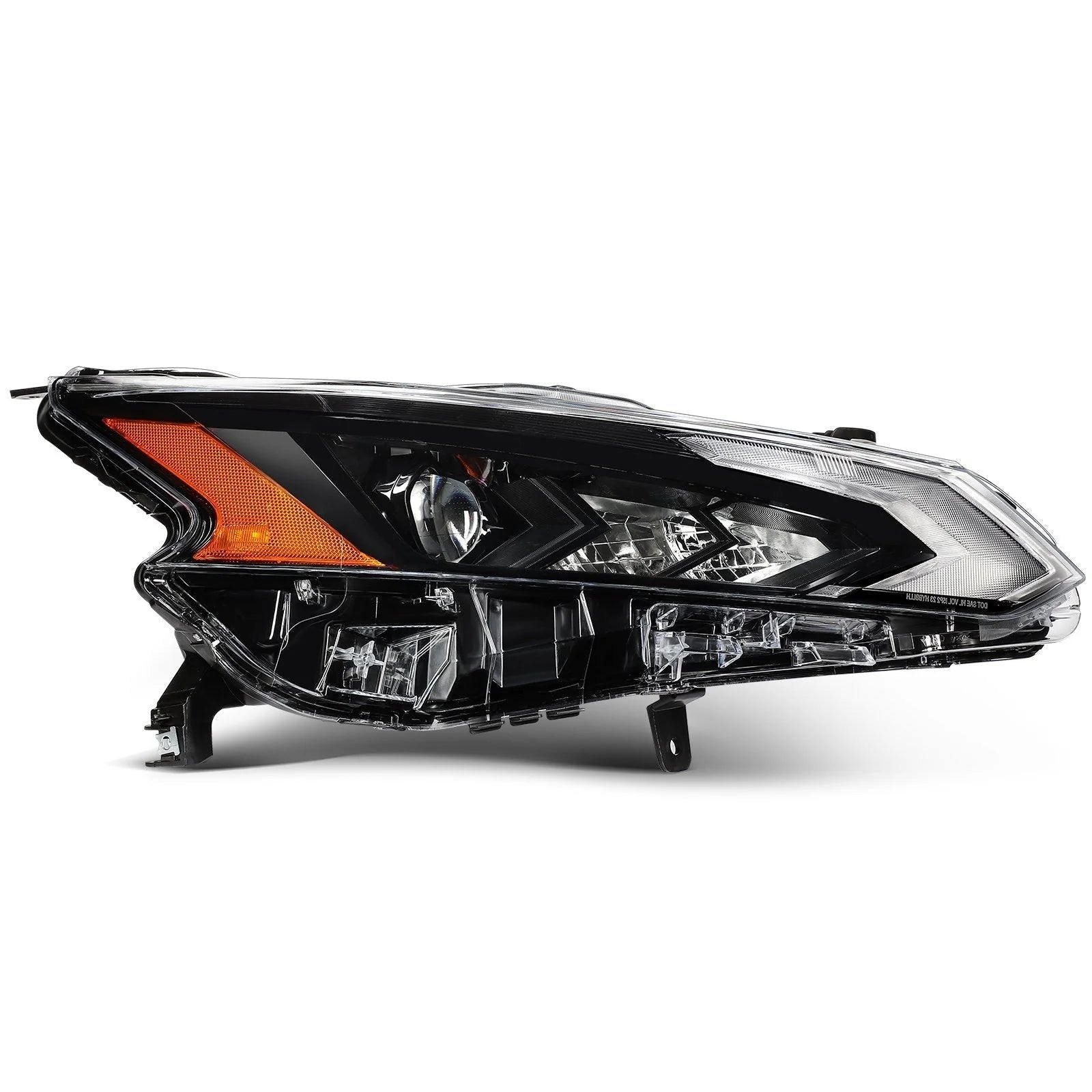 ECCPP LED Headlights For Nissan For Altima 2.0L 2.5L 2023-2024 Pair Black Amber 6B93BC-57 [8]