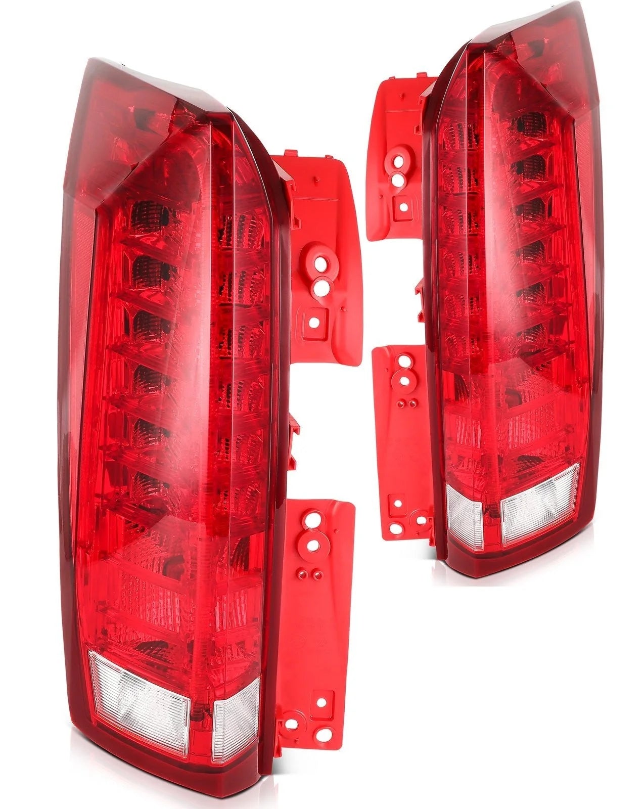 ECCPP LED Tail Lights Assembly For 2010-2016 Cadillac SRX Rear Pair Brake Lamps 6B93BC-57 [1]