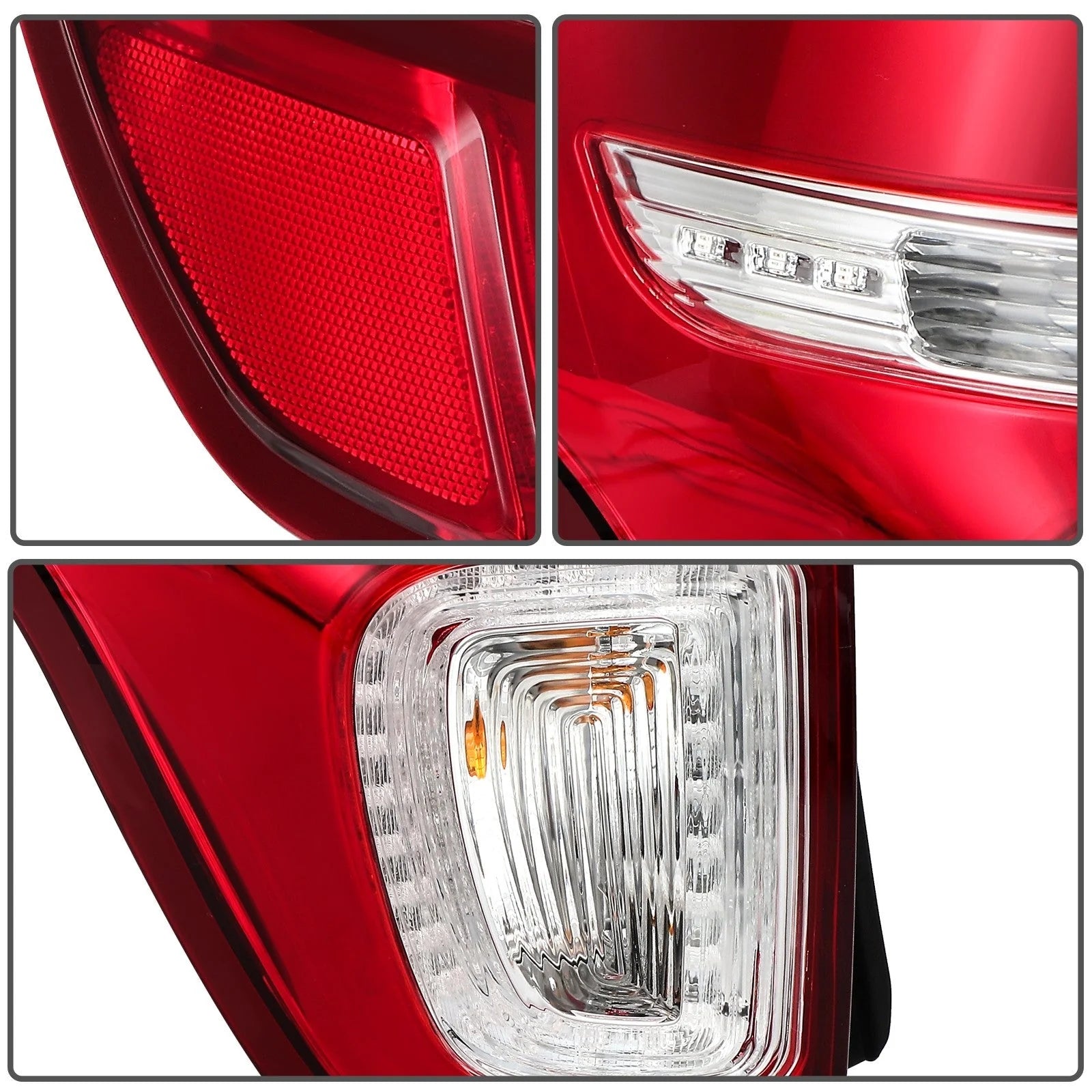 ECCPP LED Tail Lights Assembly For 2011-2015 Ford Explorer 2.0L 3.5L Rear Pair 6B93BC-57 [9]
