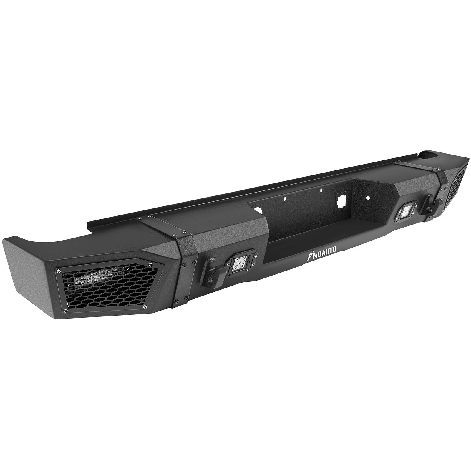 ECCPP Rear Bumper w/ 4 LEDS For 2015-2019 Chevrolet Silverado 2500 HD 3500 HD 6B93BC-57 [3]
