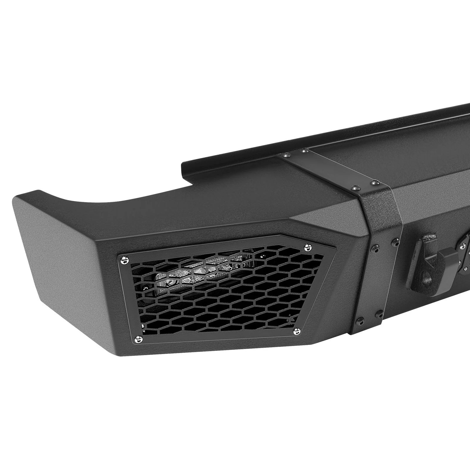 ECCPP Rear Bumper w/ 4 LEDS For 2015-2019 Chevrolet Silverado 2500 HD 3500 HD 6B93BC-57 [4]
