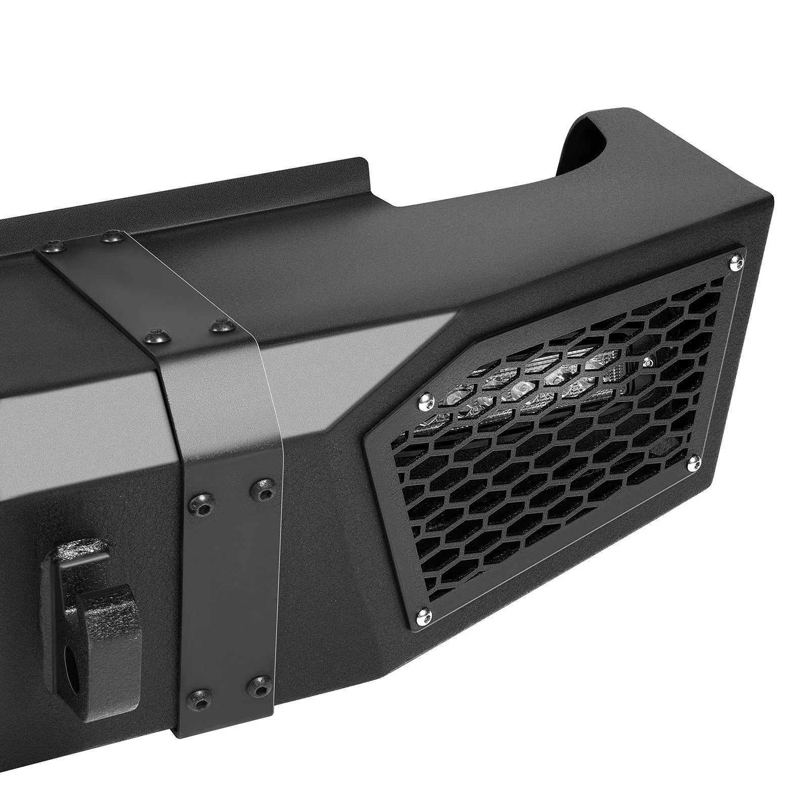 ECCPP Rear Bumper w/ 4 LEDS For 2015-2019 Chevrolet Silverado 2500 HD 3500 HD 6B93BC-57 [8]