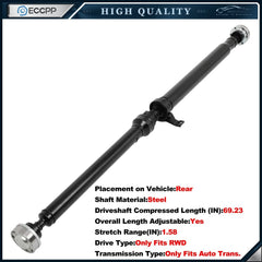 ECCPP Rear Driveshaft For Dodge Challenger 2015-2019 V6 3.6L RWD A.T. 976-987 6B93BC-57 [1]