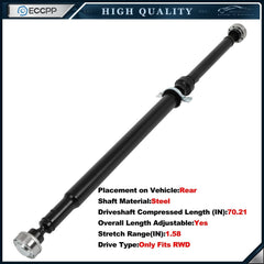 ECCPP Rear Driveshaft For Dodge Durango 2011-2013 V6 3.6L 976-983 52123632AA RWD KOEEP [1]