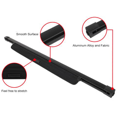 ECCPP Retractable Rear Cargo Cover For 2018-2024 Jeep Wrangler JL JLU 4-Door 6B93BC-57 [3]