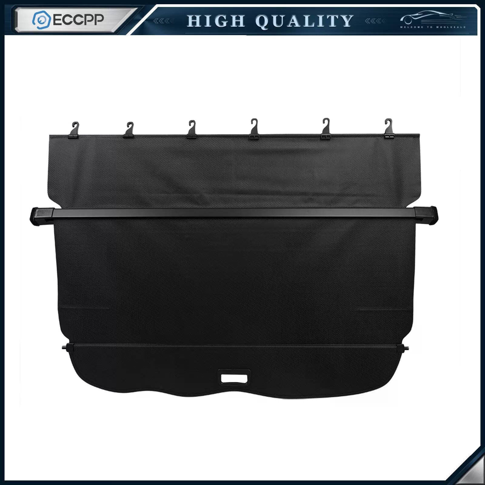 ECCPP Retractable Rear Cargo Cover Shield Shade For 2010-2023 Lexus GX460 4.6L ECCPP [1]