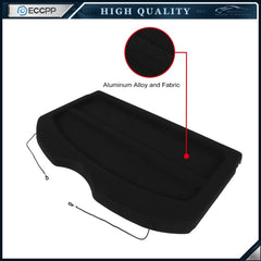 ECCPP Retractable Rear Trunk Cargo Cover Shade Shield For Nissan Kicks 2018-2024 KOEEP [3]