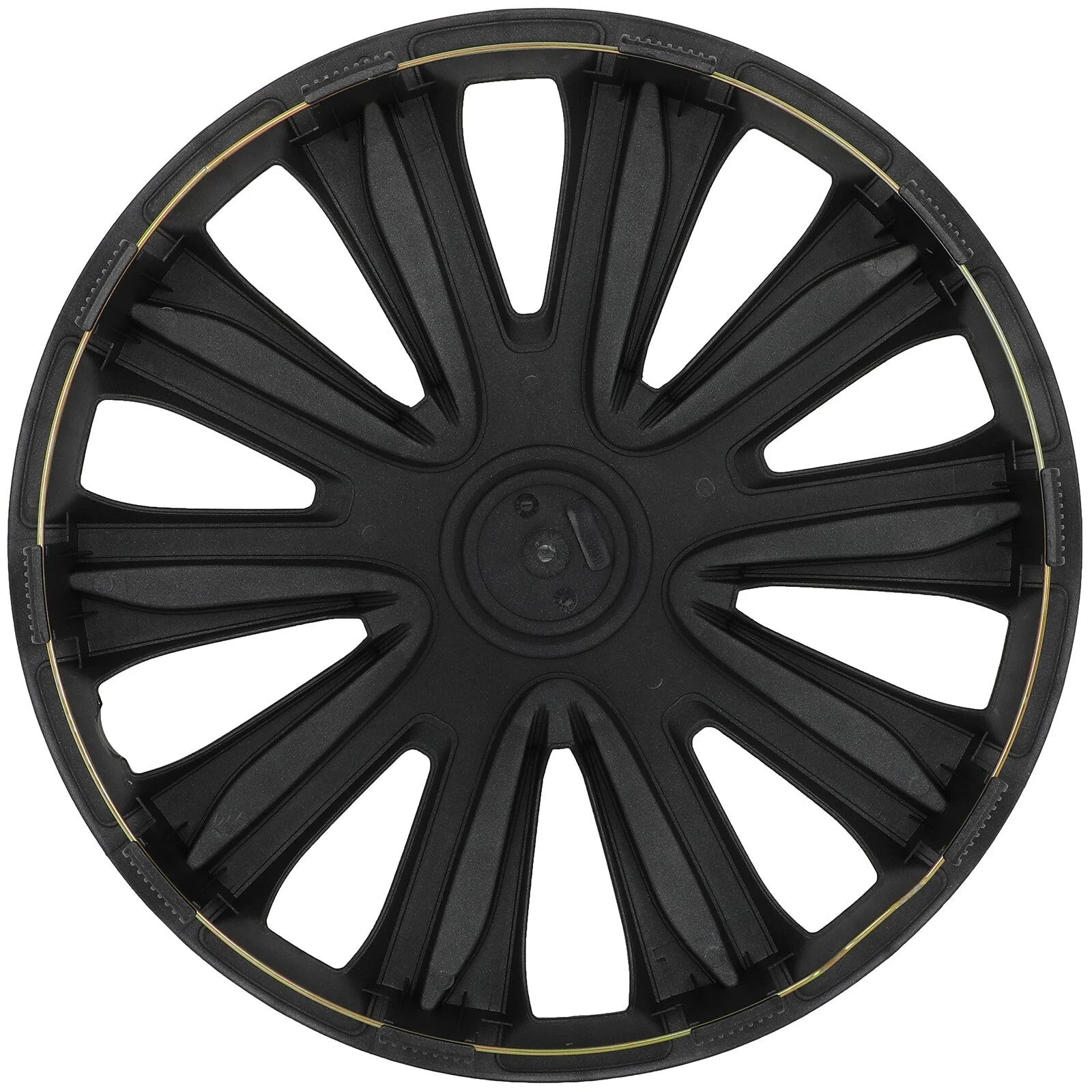 ECCPP Set of 4 Hub Caps with Universal Snap-On Retention Rings For 15 inch Rims KOEEP [4]