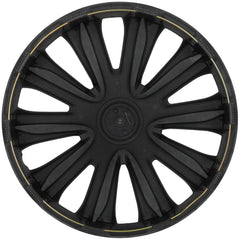 ECCPP Set of 4 Hub Caps with Universal Snap-On Retention Rings For 15 inch Rims KOEEP [4]